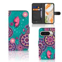 Google Pixel 9 | 9 Pro Hoesje Cirkels en Vlinders