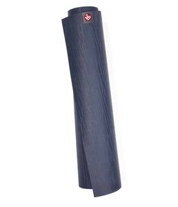 Manduka eKO Yogamat Rubber Blauw 6 mm - Midnight -  180 x 61 cm