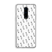 Pluimen: OnePlus 8 Transparant Hoesje