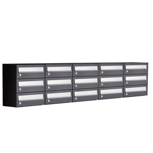 Allux Hive Set 5-Breed, 3-Hoog Zwart - 40030070_5x3