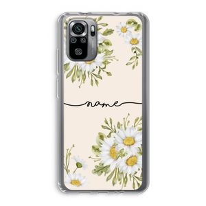 Daisies: Xiaomi Redmi Note 10S Transparant Hoesje