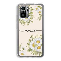 Daisies: Xiaomi Redmi Note 10S Transparant Hoesje