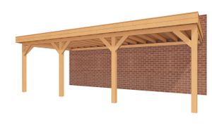 YARD Outdoor veranda SUBLIME Plat dak - 750x350 cm- Plat dak- - YARD Outdoor