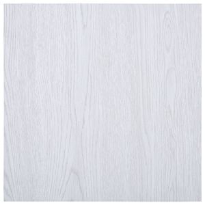 VidaXL Vloerplanken zelfklevend 5,11 m² pvc wit