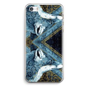 Golden Fox: iPhone 5 / 5S / SE Transparant Hoesje