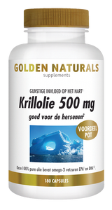 Golden Naturals Krillolie 500 mg