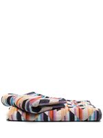 Missoni Home serviette de bain Brody à motif zigzag - Bleu