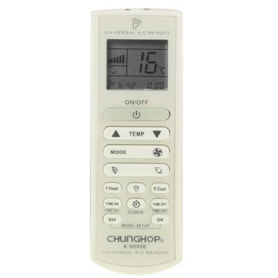 Chunghop universele afstandsbediening voor airconditioners (Type K-9099E)