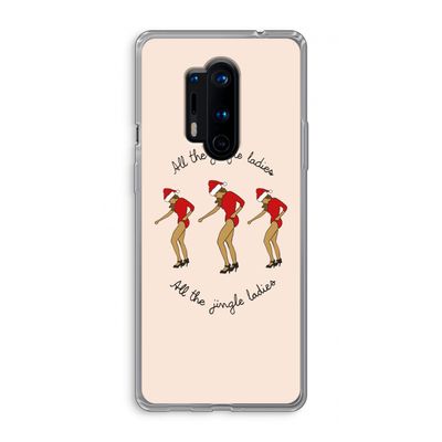 Jingle Ladies: OnePlus 8 Pro Transparant Hoesje