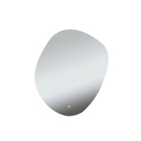 Spiegel Organisch Wiesbaden Ellva 85x100 cm met LED, Dimbaar en Spiegelverwarming