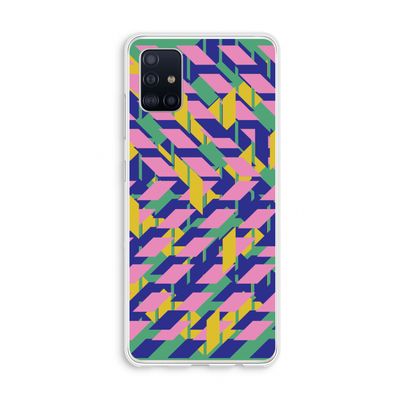 Skew Blush 1: Galaxy A51 4G Transparant Hoesje