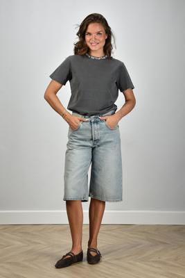 Haikure jeans short New Becky HEW03350DF106L0891 authentic wash