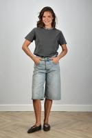 Haikure jeans short New Becky HEW03350DF106L0891 authentic wash