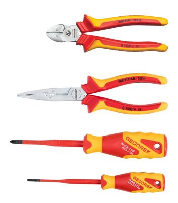 Gedore VDE | Tangen + Schroevendraaierset | 4-delig - 3100340