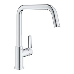 Grohe QuickFix Start verhoogde keukenmengkraan hoek chroom