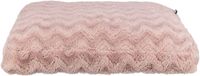 Trixie hondenkussen loki gerecycled hoekig roze 80x60 cm