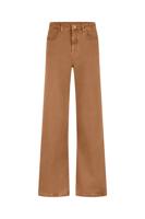 Lexie col denim trousers - caramel - 13299