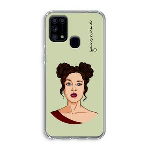 Pop-Art Creator: Samsung Galaxy M31 Transparant Hoesje