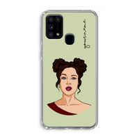 Pop-Art Creator: Samsung Galaxy M31 Transparant Hoesje
