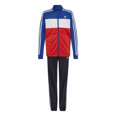 Joggingpak voor kinderen Adidas Essentials Rood Blauw - Maat: 3-4 Jaar