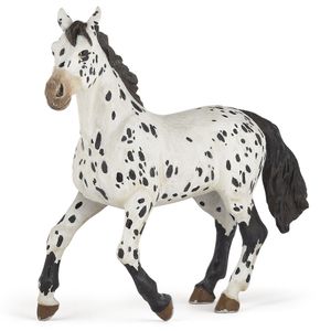 Plastic speelgoed figuur staand Appaloosa paard 13 cm   -