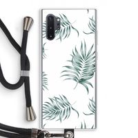 Simple leaves: Samsung Galaxy Note 10 Plus Transparant Hoesje met koord