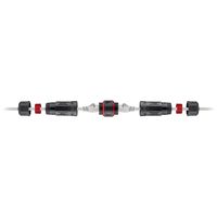 Goobay NET STP Koppelstuk IP68 - CAT6 - voor buitengebruik - waterdicht - voor internetkabels - ethernet kabel - CAT kabel