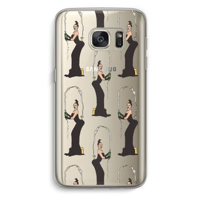 Pop Some Kim: Samsung Galaxy S7 Transparant Hoesje