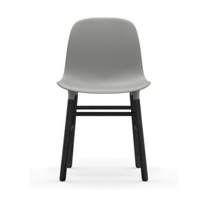 Normann Copenhagen Form Chair eetkamerstoel zwart eiken Grey
