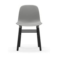 Normann Copenhagen Form Chair eetkamerstoel zwart eiken Grey