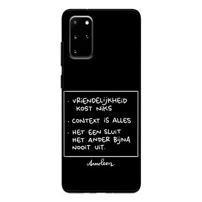 Mijn Motto's: Samsung Galaxy S20 Plus Tough Case Mijn Motto's: Samsung Galaxy S20 Plus Tough Case