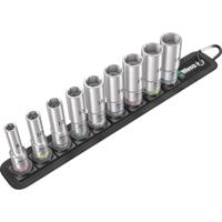 Wera Belt B Deep 1 05004545001 Dopsleutelinzetset 3/8 9-delig Wera Belt B Deep 1 05004545001 Dopsleutelinzetset 3/8 9-delig