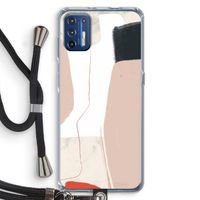 Lava: Motorola Moto G9 Plus Transparant Hoesje met koord Lava: Motorola Moto G9 Plus Transparant Hoesje met koord