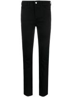 Emporio Armani mid-rise slim-fit jeans - Noir - thumbnail