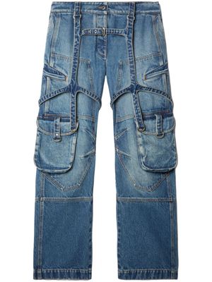 Off-White jean à poches cargo - Bleu