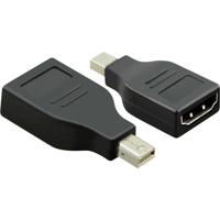 Value 12.99.3159 Adapter [1x Mini-DisplayPort stekker - 1x HDMI-bus] Zwart 80 m