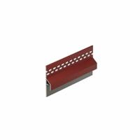 Trim/kraal Ventilatieprofiel Wijnrood (dakrand) - Keralit (2833)