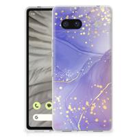 Smartphone hoesje voor Google Pixel 7A Watercolor Paars