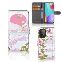 Samsung Galaxy A52 | Telefoonhoesje | Met pasjeshouder | Bird Standing