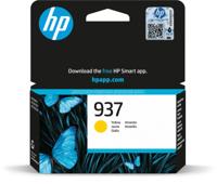 HP inktcartridge 937, 800 pagina's, OEM 4S6W4NE, geel