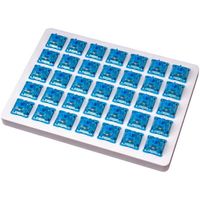 Keychron Gateron Phantom Blue Switch-Set keyboard switches 35 stuks - thumbnail