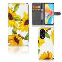 Hoesje voor OPPO A98 5G Zonnebloemen