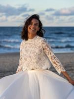 Novias Elvie kanten bolero | Maat: L Novias Elvie kanten bolero | Maat: L