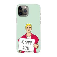 Gimme a call: Volledig geprint iPhone 12 Hoesje