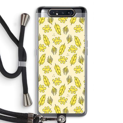 Herfst: Samsung Galaxy A80 Transparant Hoesje met koord