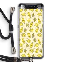 Herfst: Samsung Galaxy A80 Transparant Hoesje met koord Herfst: Samsung Galaxy A80 Transparant Hoesje met koord