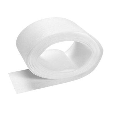 Vliesband 58mm 560cm wit - 4000456 - Leen Bakker