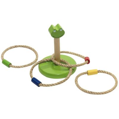 Crazy loop kikker ringspel - hout - ringen gooien - speelgoed voor kinderen