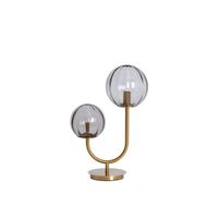 Light and Living tafellamp - goud - glas - 1872127