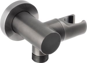 Ben muuraansluiting met handdouchehouder gunmetal pvd